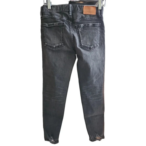 MOUSSY VINTAGE Velma Skinny Denim Jeans Black Size 26 - Picture 7 of 9